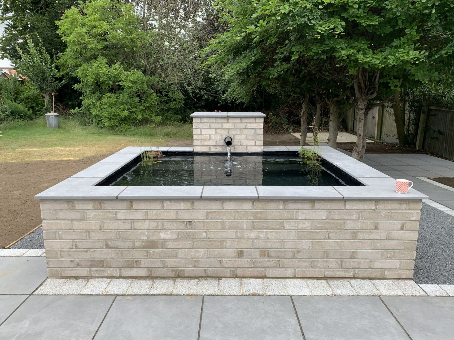 Patios, Paving & Ponds illustration